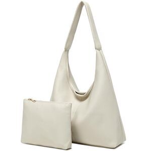 3082 Casual Hobo Bag Soft Shoulder Bags Slouchy Pu Leather Tote Purses